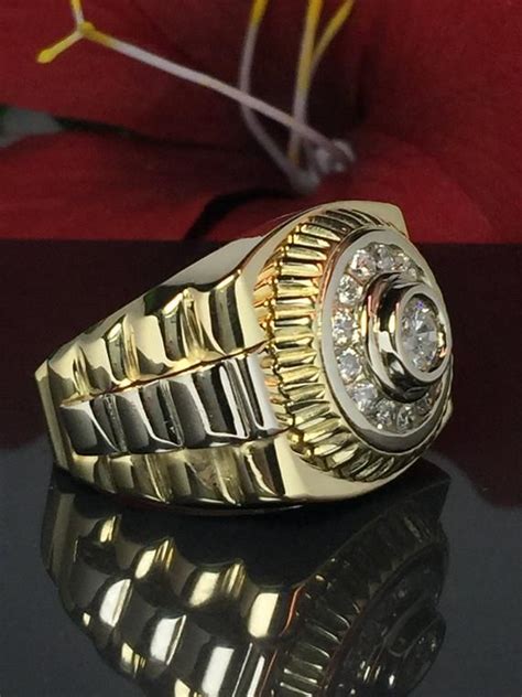 rolex ring herren gold|rolex vollgold herren.